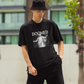 Bold Doomed graphic t-shirt, fun oversized streetwear for casual wear and parties, perfect for quirky fashion lovers, SanSCARi collection