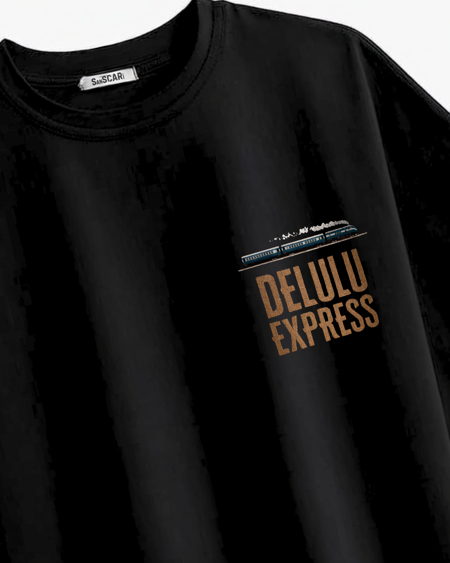Delulu Express Oversized Tee