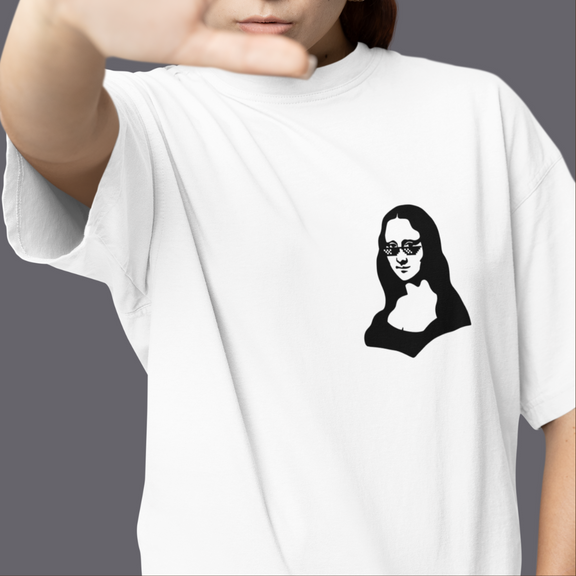 Hood mona lisa t shirt clearance